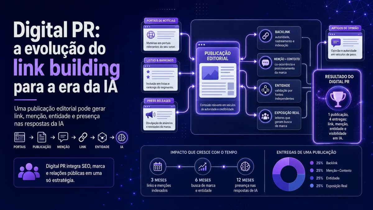 Digital PR: a evolução do link building para a era da IA