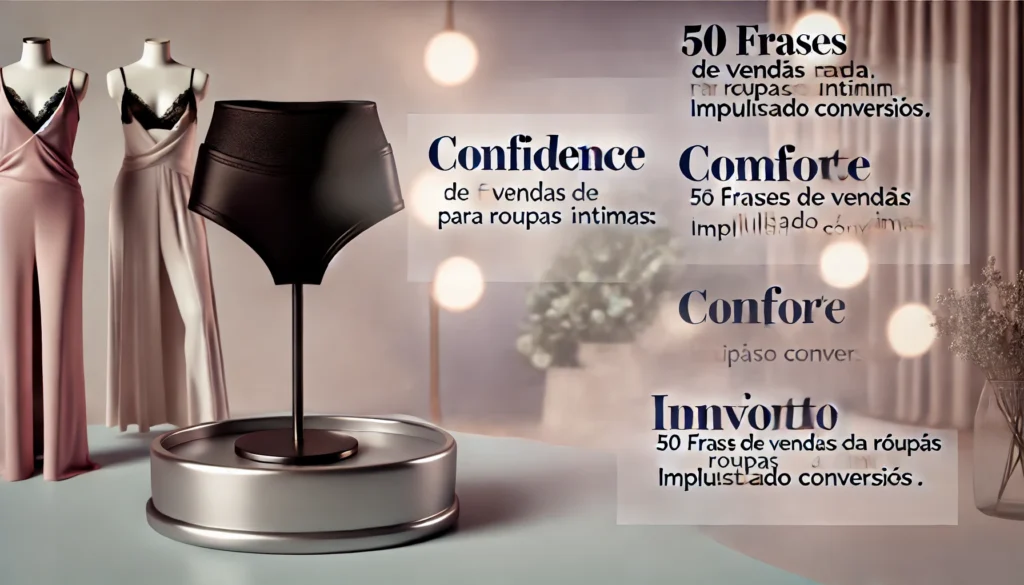 50 Frases de Vendas para Roupas Íntimas